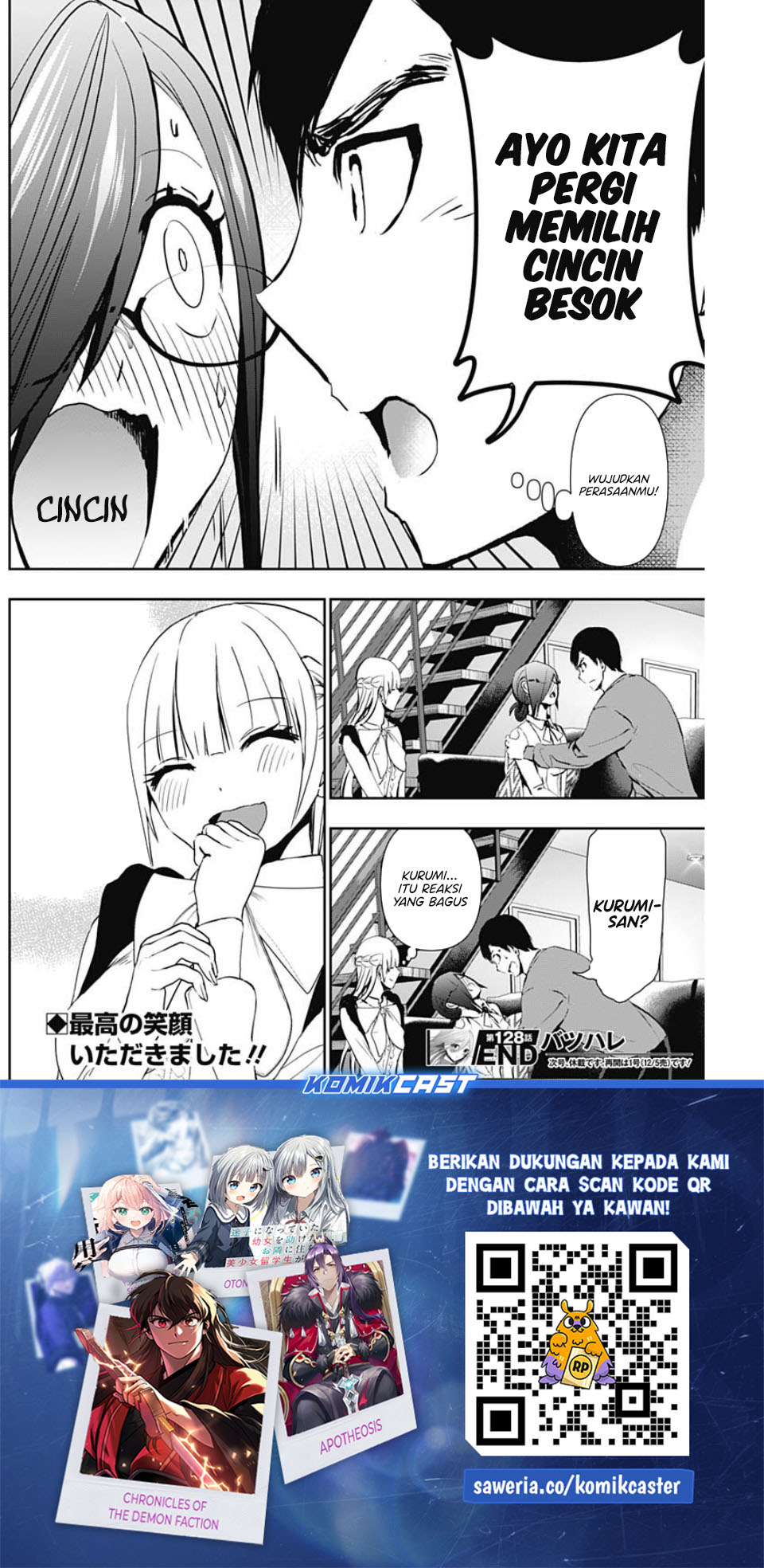 Baca Batsu Harem - Chapter 128 halaman 13