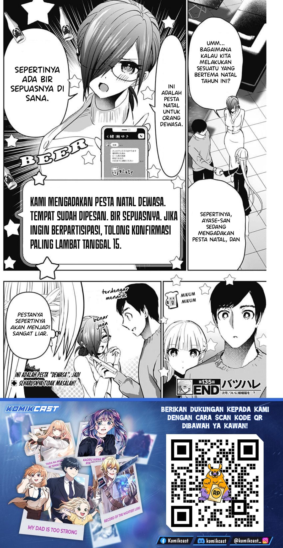 Baca Batsu Harem - Chapter 135 halaman 14