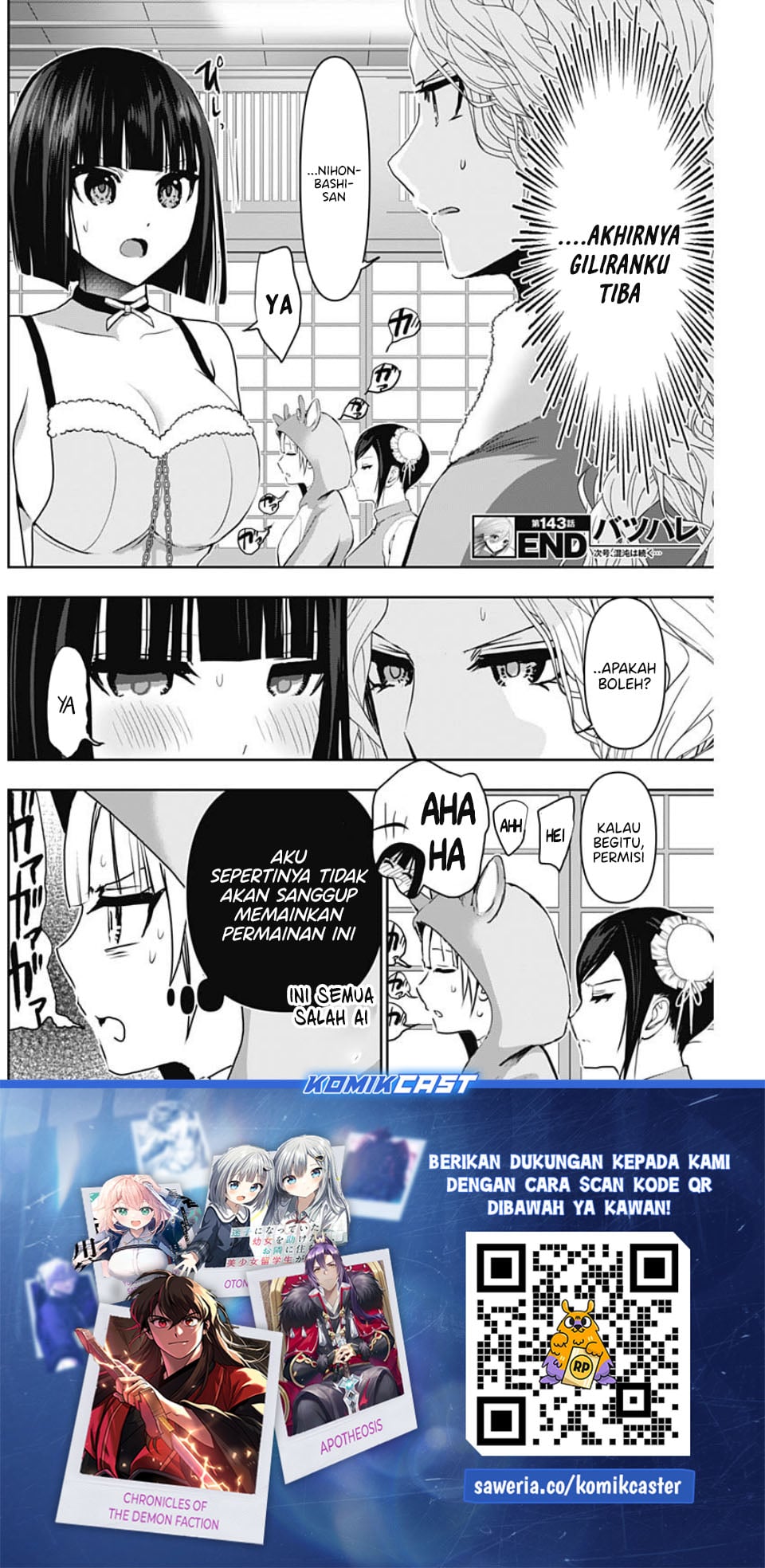 Baca Batsu Harem - Chapter 143 halaman 13