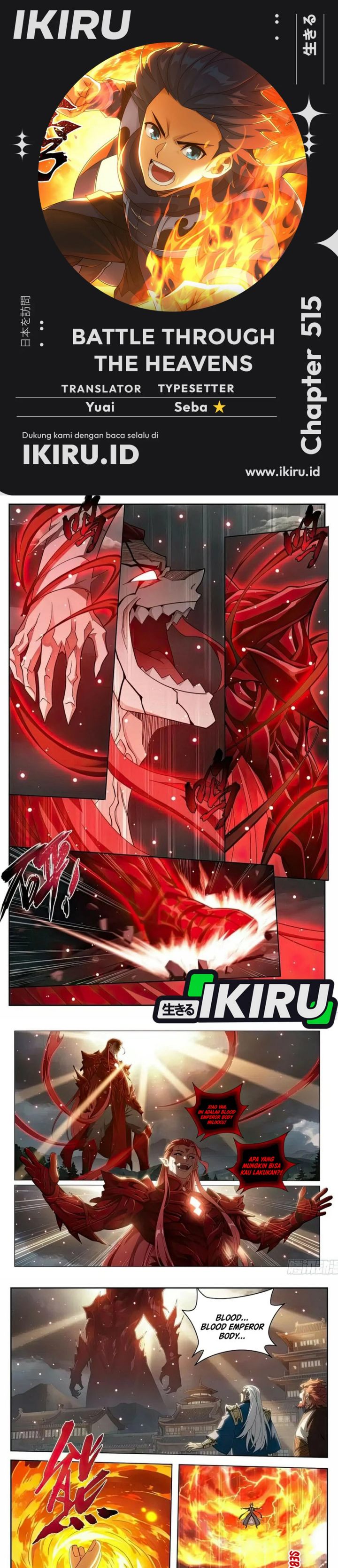 Baca Battle Through the Heavens - Chapter 515 halaman 1