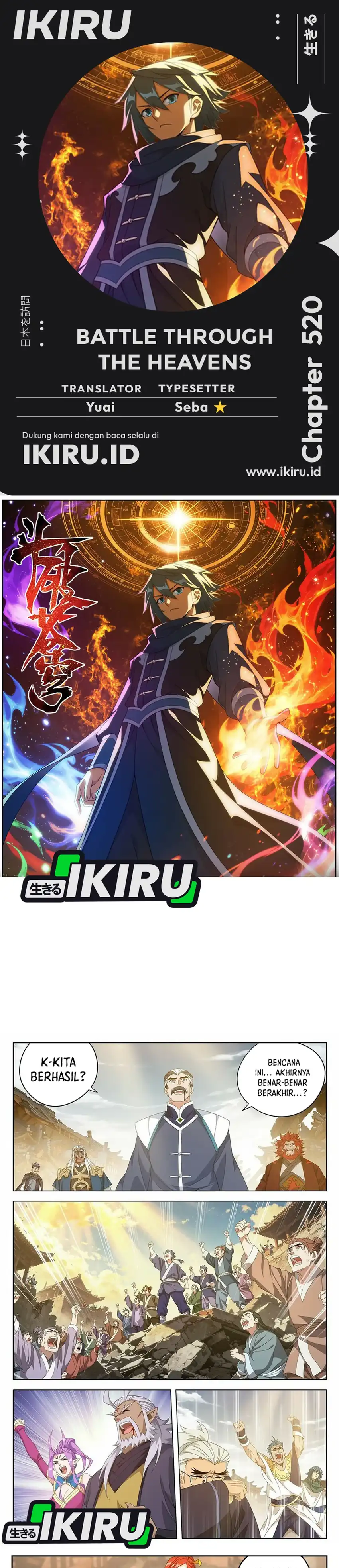 Baca Battle Through the Heavens - Chapter 520 halaman 1