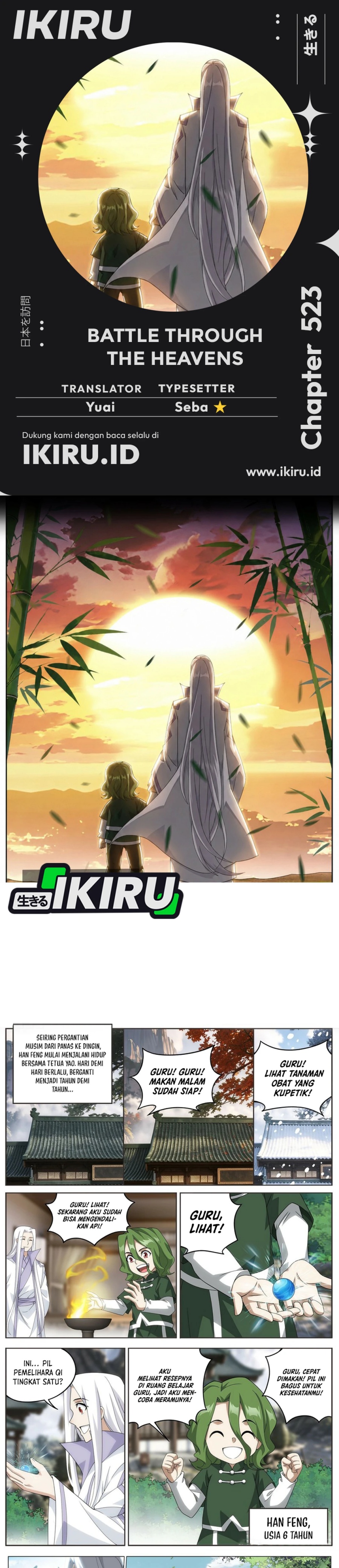 Baca Battle Through the Heavens - Chapter 523 halaman 1