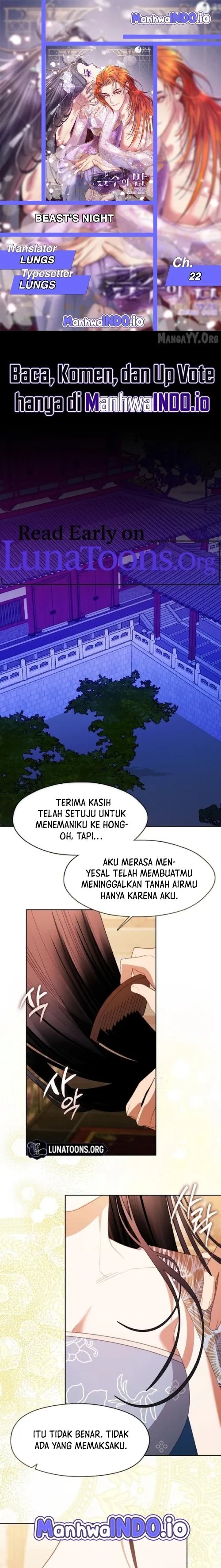 Baca Beastly Night - Chapter 22 halaman 1