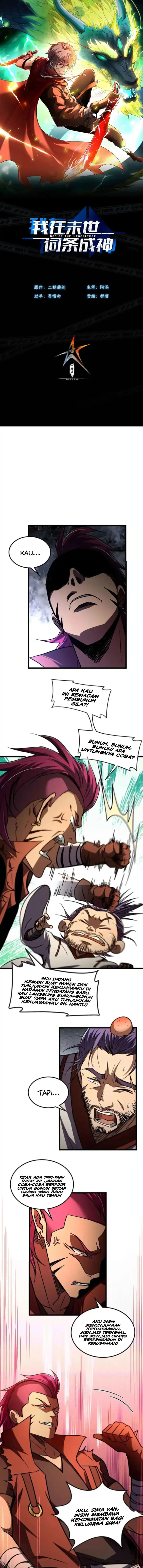 Baca Becoming a God in Apocalypse Glossary - Chapter 43 halaman 3
