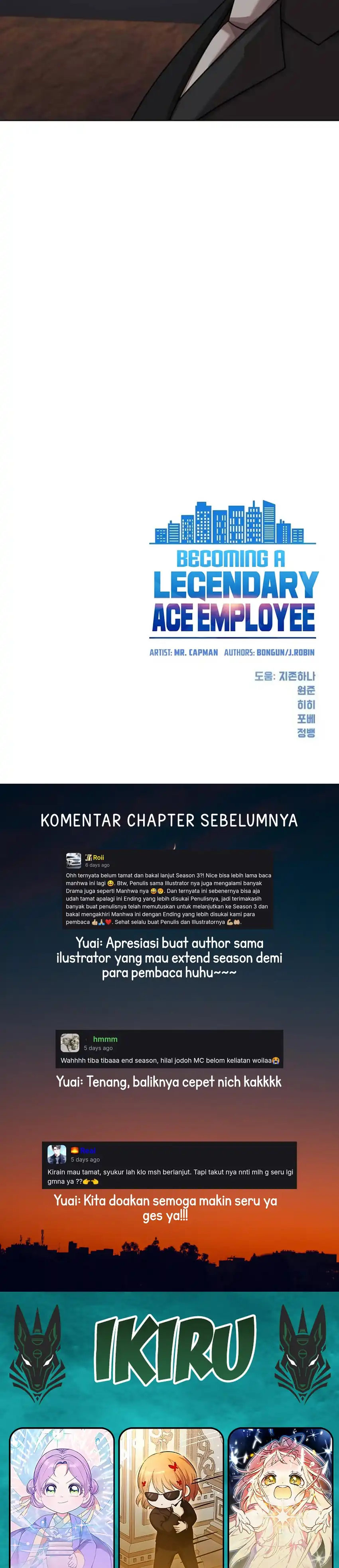 Baca Becoming a Legendary Ace Employee - Chapter 134 halaman 44