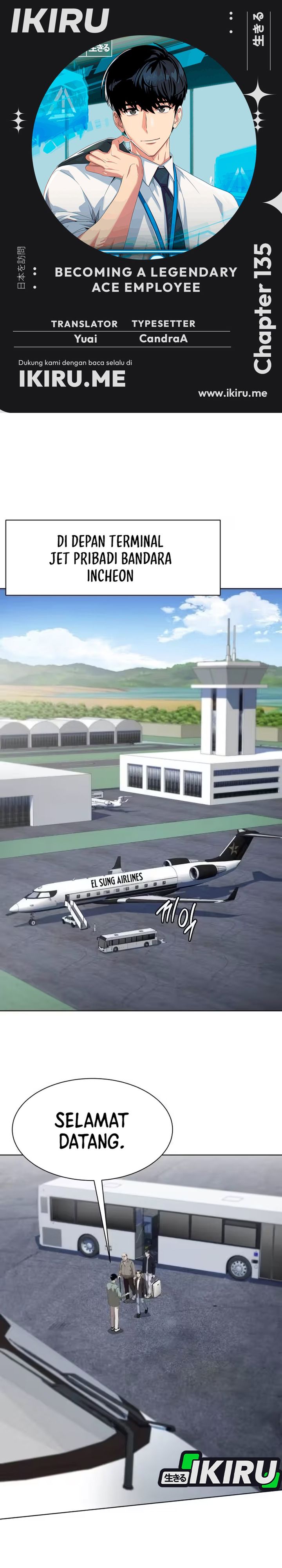 Baca Becoming a Legendary Ace Employee - Chapter 135 halaman 1