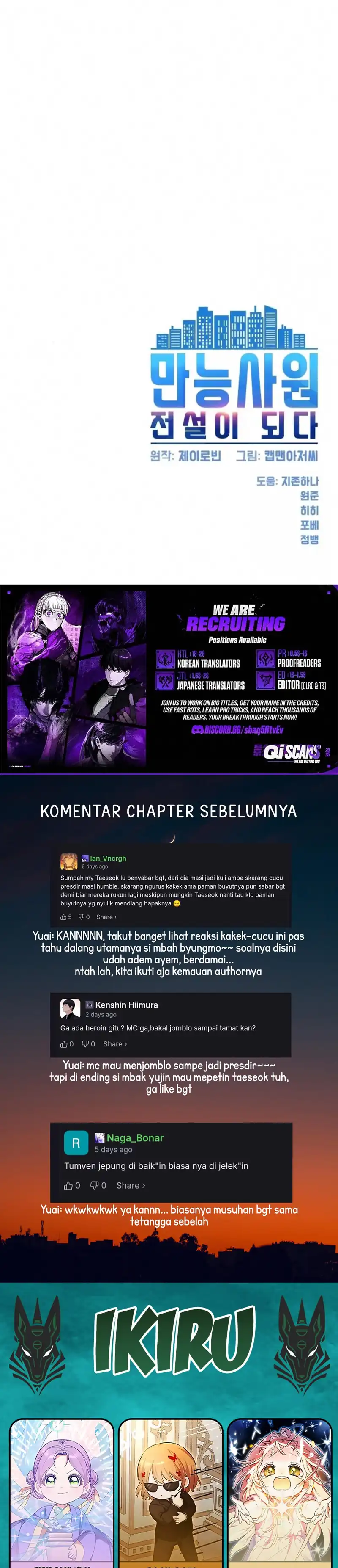 Baca Becoming a Legendary Ace Employee - Chapter 136 halaman 40
