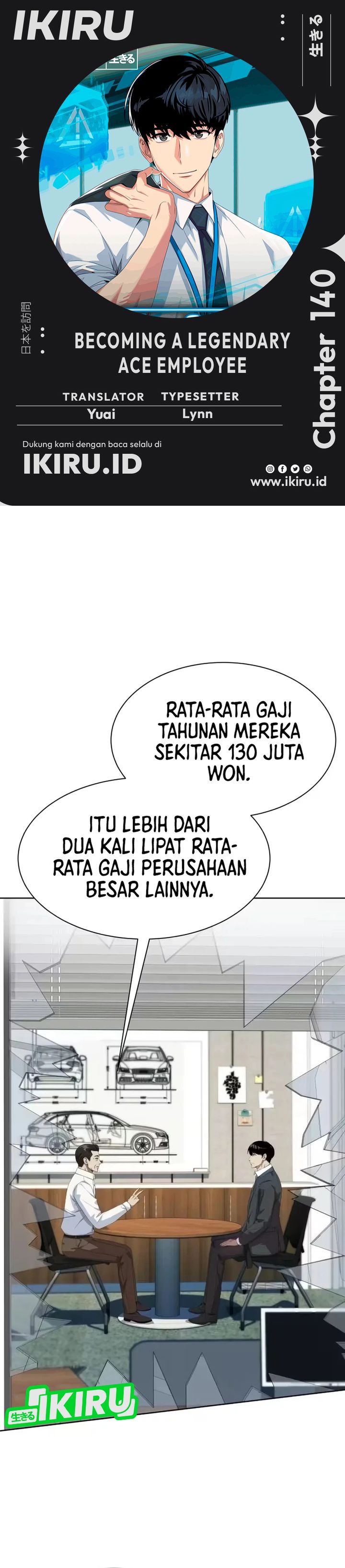 Baca Becoming a Legendary Ace Employee - Chapter 140 halaman 1