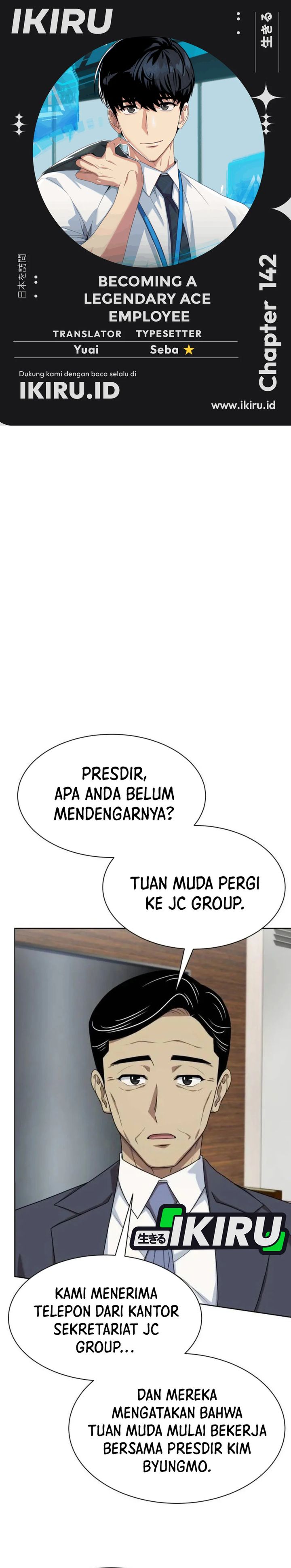 Baca Becoming a Legendary Ace Employee - Chapter 142 halaman 1