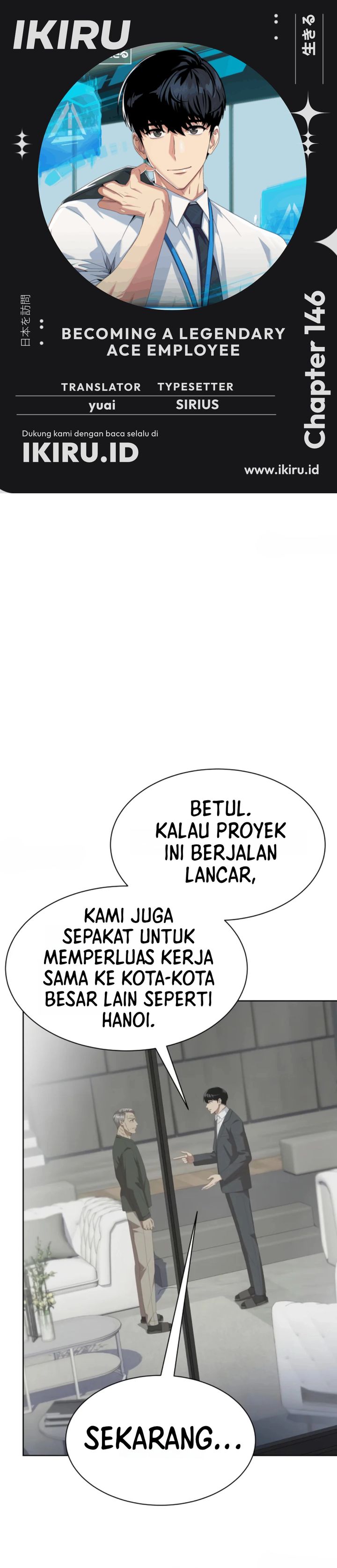 Baca Becoming a Legendary Ace Employee - Chapter 146 halaman 1