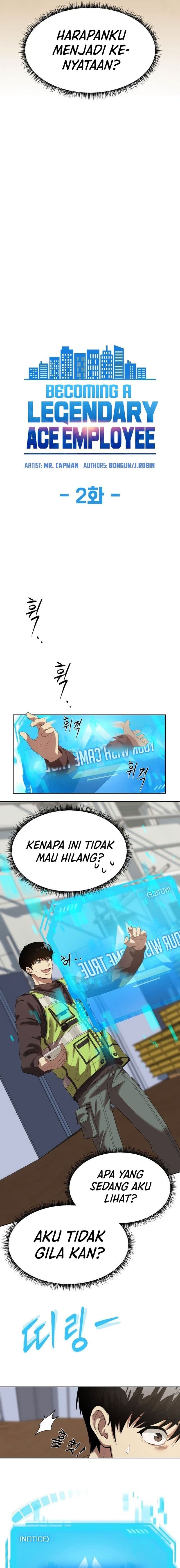 Baca Becoming a Legendary Ace Employee - Chapter 2 halaman 3