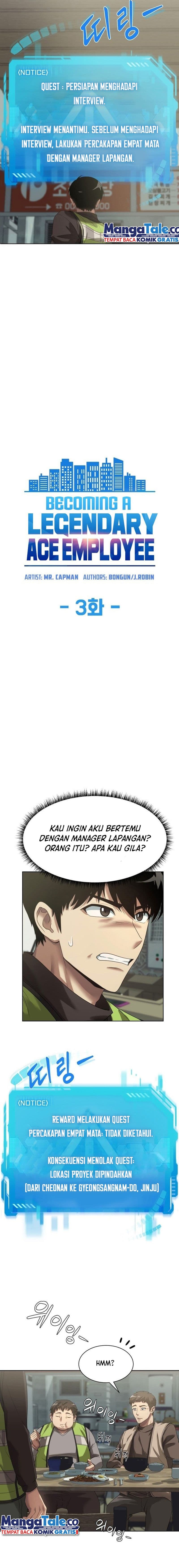 Baca Becoming a Legendary Ace Employee - Chapter 3 halaman 2