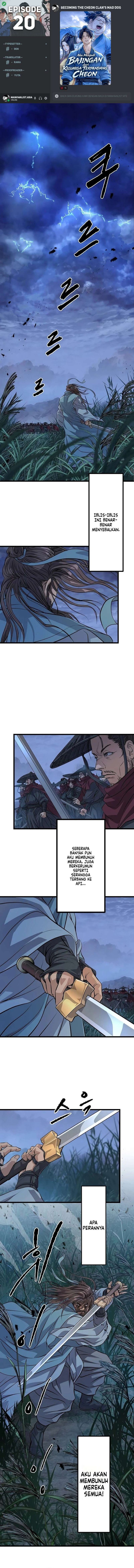 I Became the Scoundrel of the Cheon Family Chapter 20 - Page 1