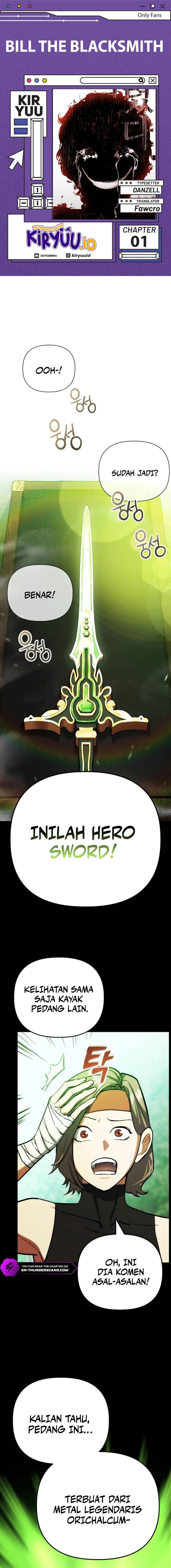 Baca Bill The Blacksmith - Chapter 1 halaman 1