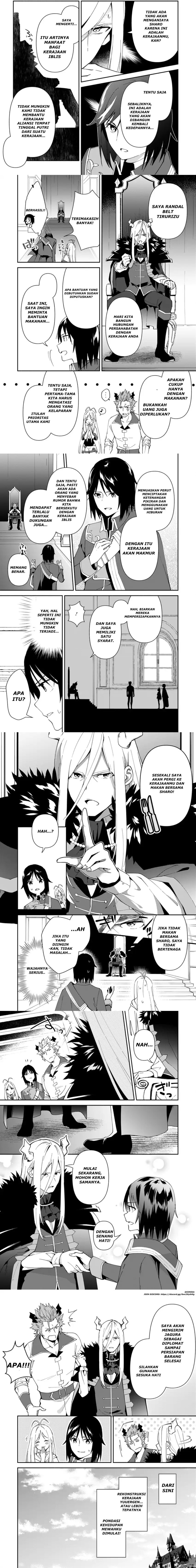 Baca Binbou Kokka no Kuroji Kaikaku ~Kanemouke no Tame Nara Shudan o Erabanai ore ga, Naze ka Zessansarete iru Ken ni Tsuite~ - Chapter 1.2 halaman 4