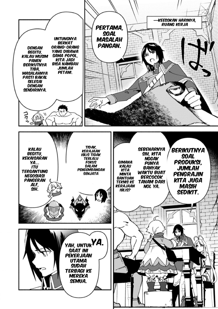 Baca Binbou Kokka no Kuroji Kaikaku ~Kanemouke no Tame Nara Shudan o Erabanai ore ga, Naze ka Zessansarete iru Ken ni Tsuite~ - Chapter 4 halaman 15