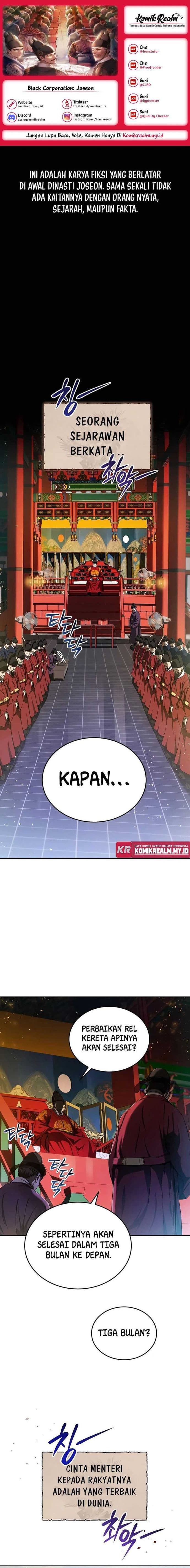 Baca Black Corporation: Joseon - Chapter 1 halaman 1