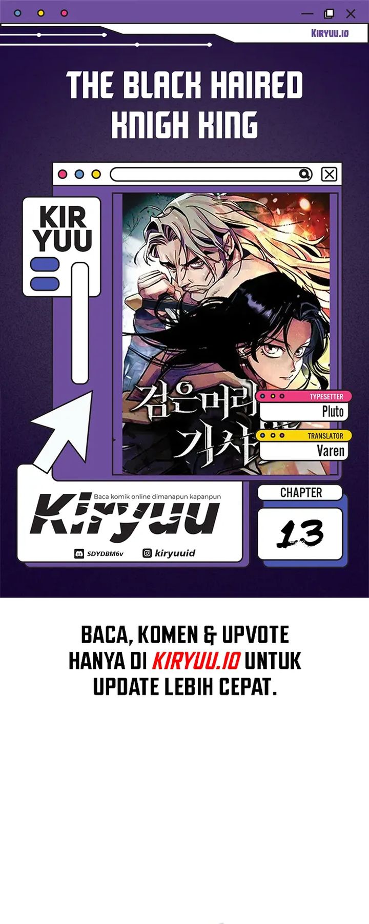 Baca Black-Haired Knight King - Chapter 13 halaman 1