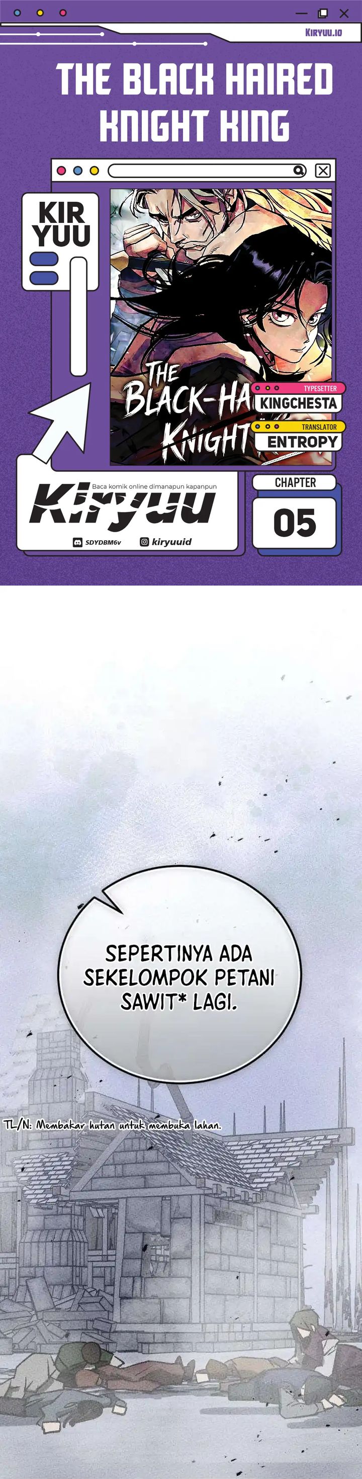 Baca Black-Haired Knight King - Chapter 5 halaman 1