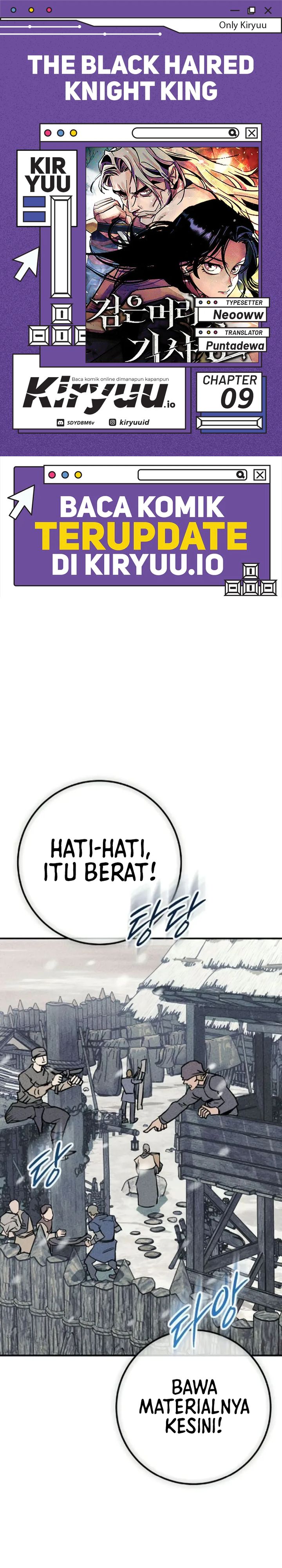 Baca Black-Haired Knight King - Chapter 9 halaman 1