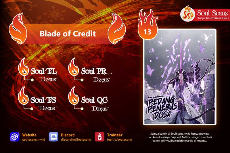 Baca Blade of Credit - Chapter 13 halaman 1