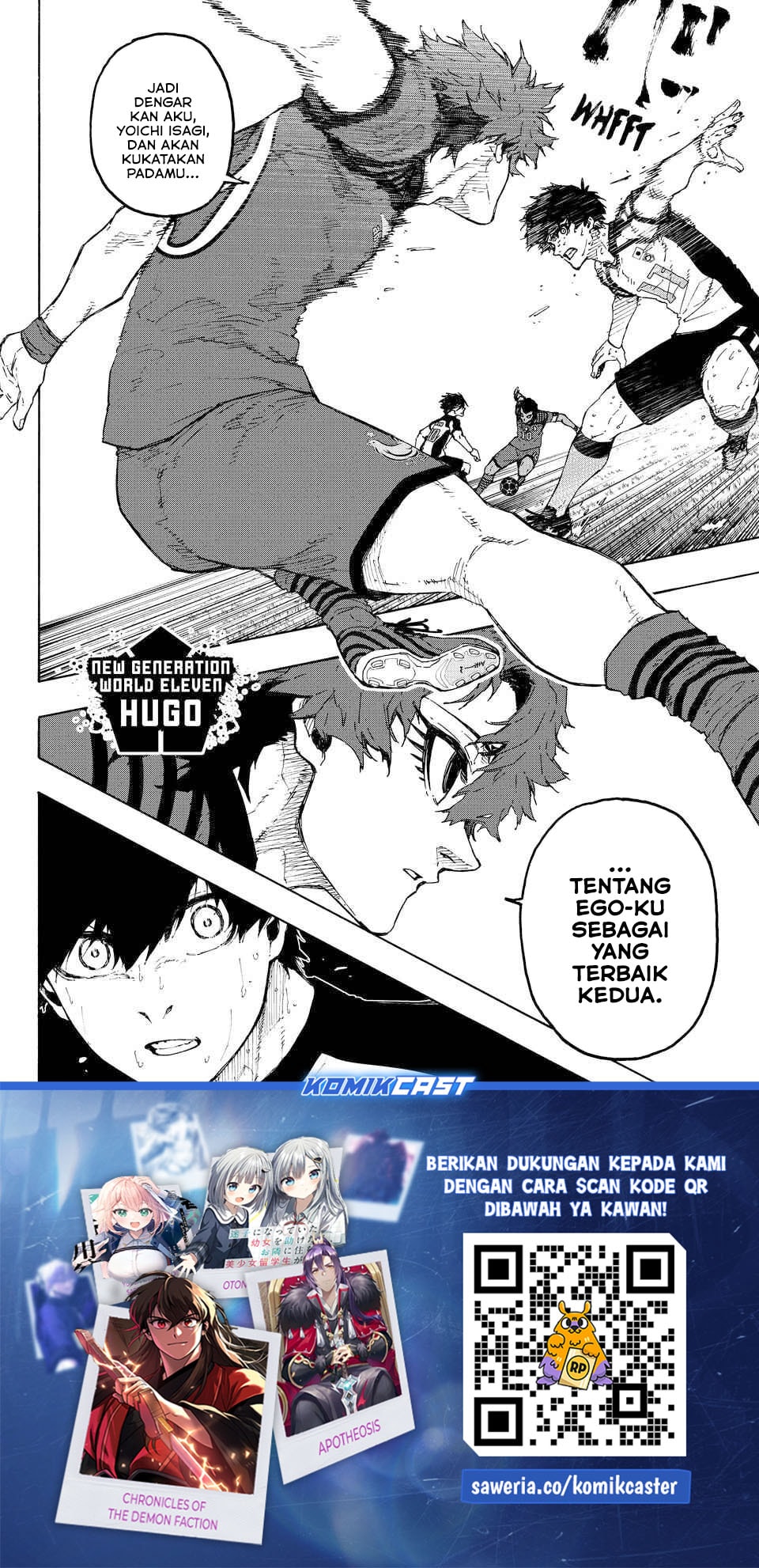 Baca Blue Lock - Chapter 337 halaman 17