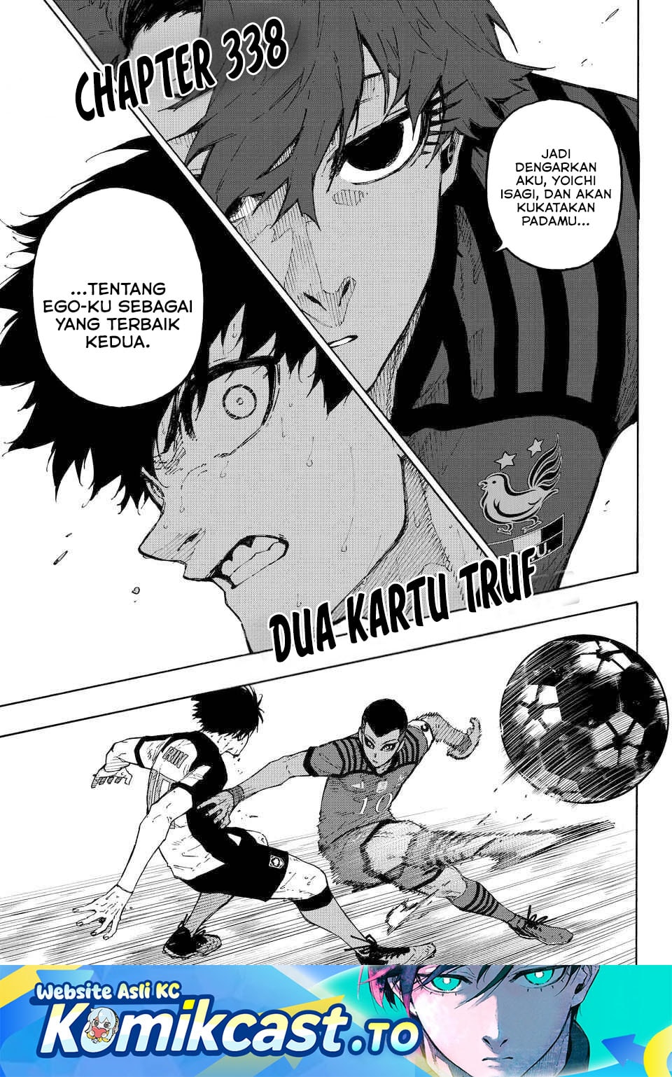 Baca Blue Lock - Chapter 338 halaman 1