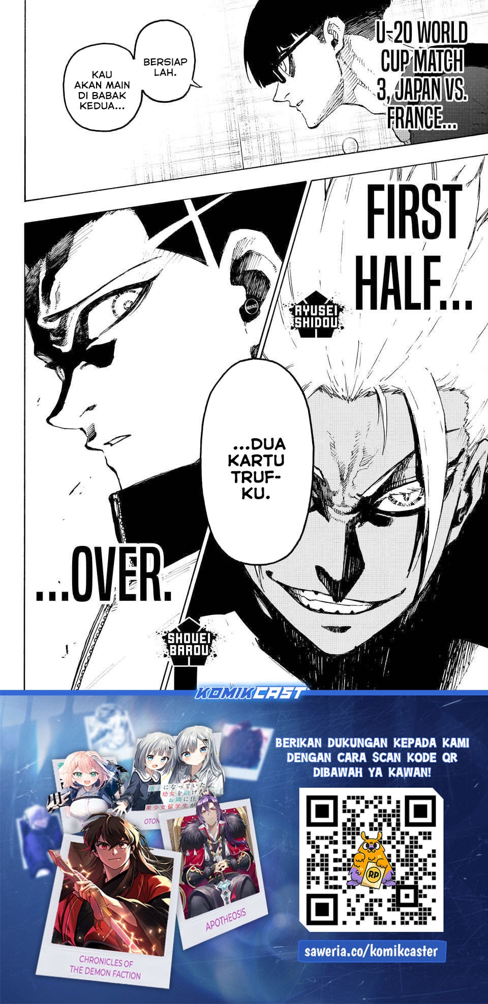Baca Blue Lock - Chapter 338 halaman 16