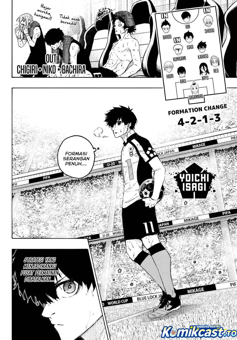 Baca Blue Lock - Chapter 339 halaman 18