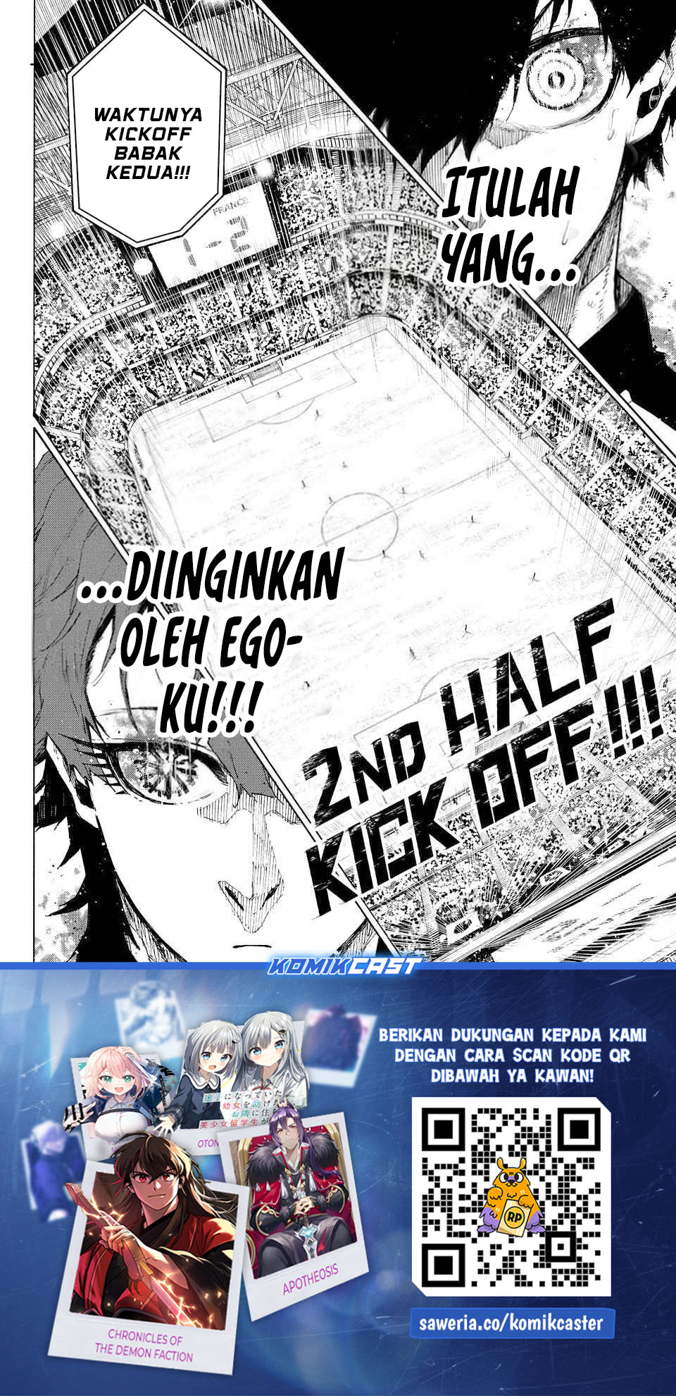 Baca Blue Lock - Chapter 339 halaman 20