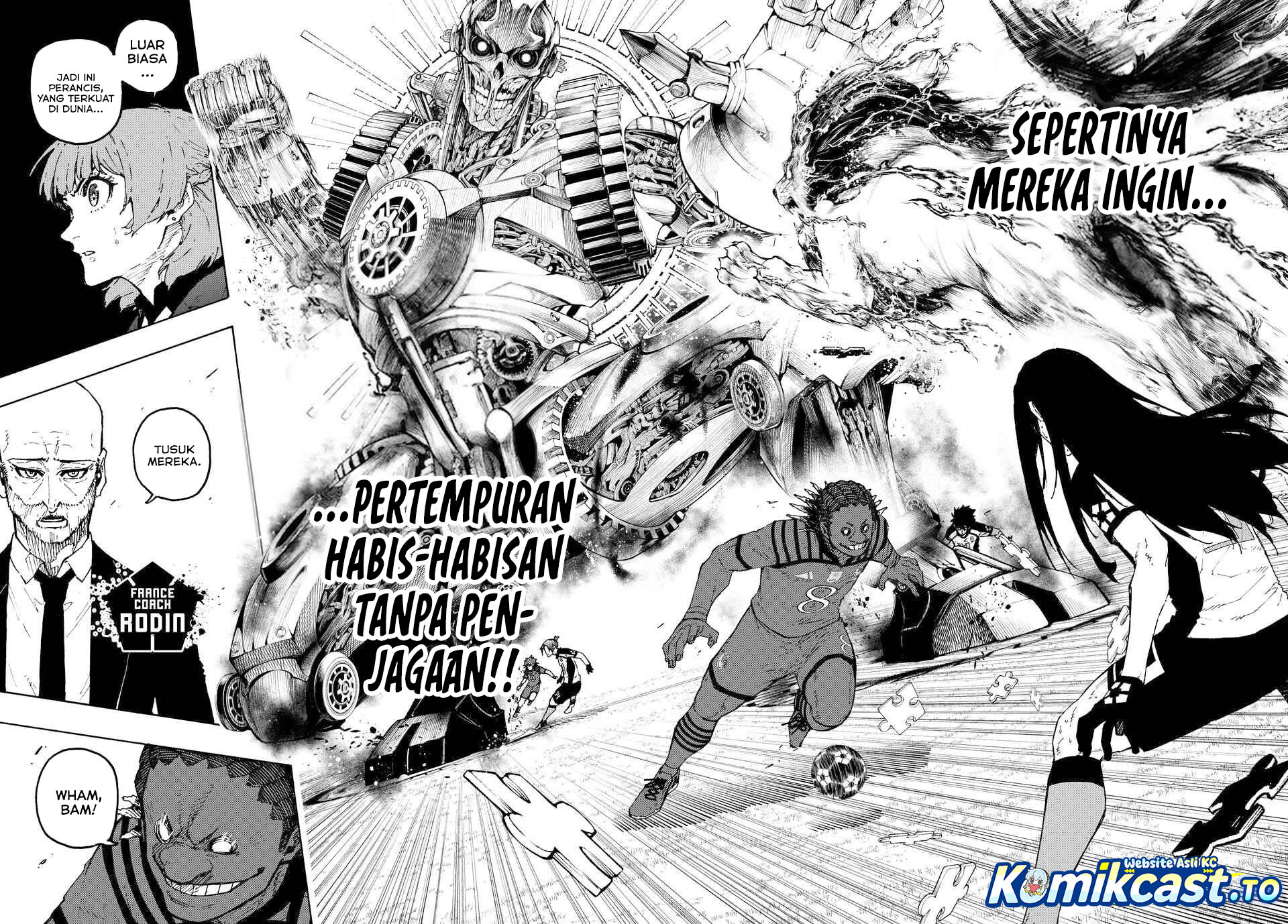 Baca Blue Lock - Chapter 340 halaman 17
