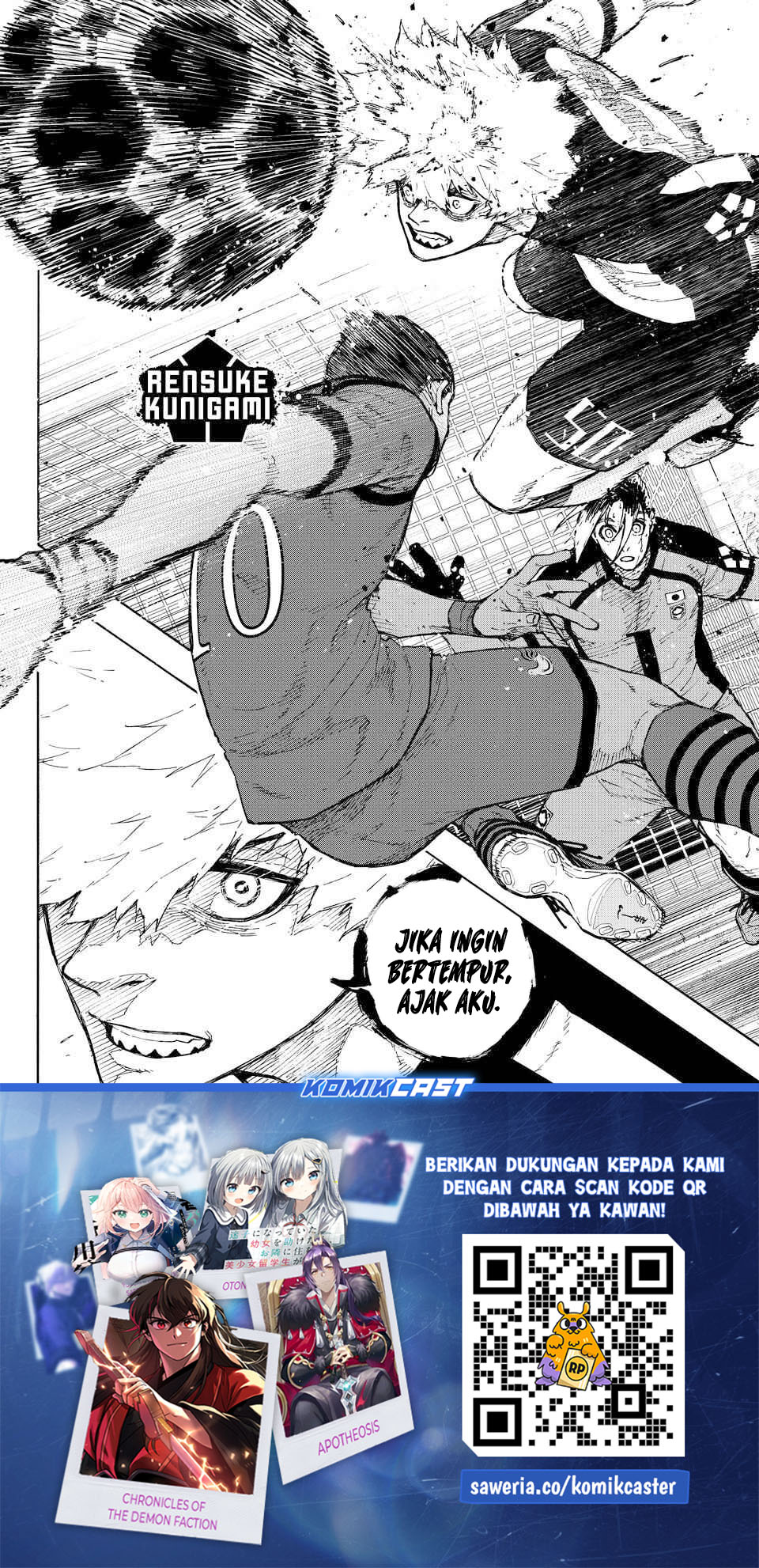 Baca Blue Lock - Chapter 340 halaman 19