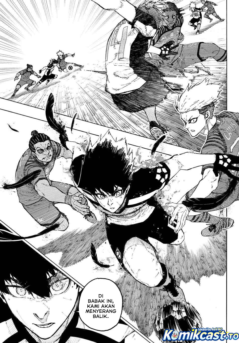 Baca Blue Lock - Chapter 340 halaman 4