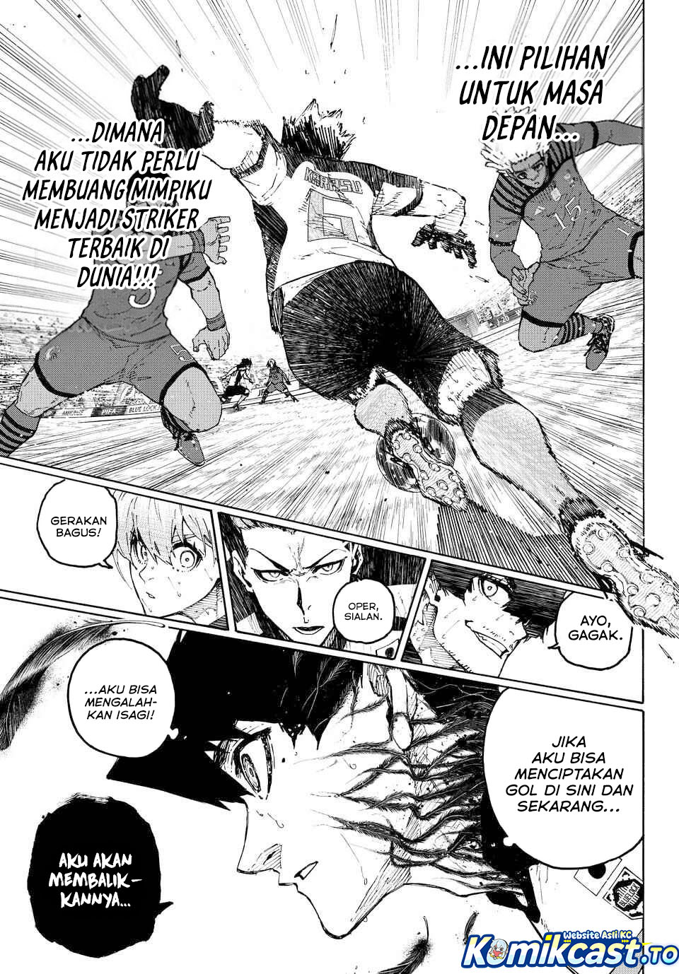 Baca Blue Lock - Chapter 341 halaman 18