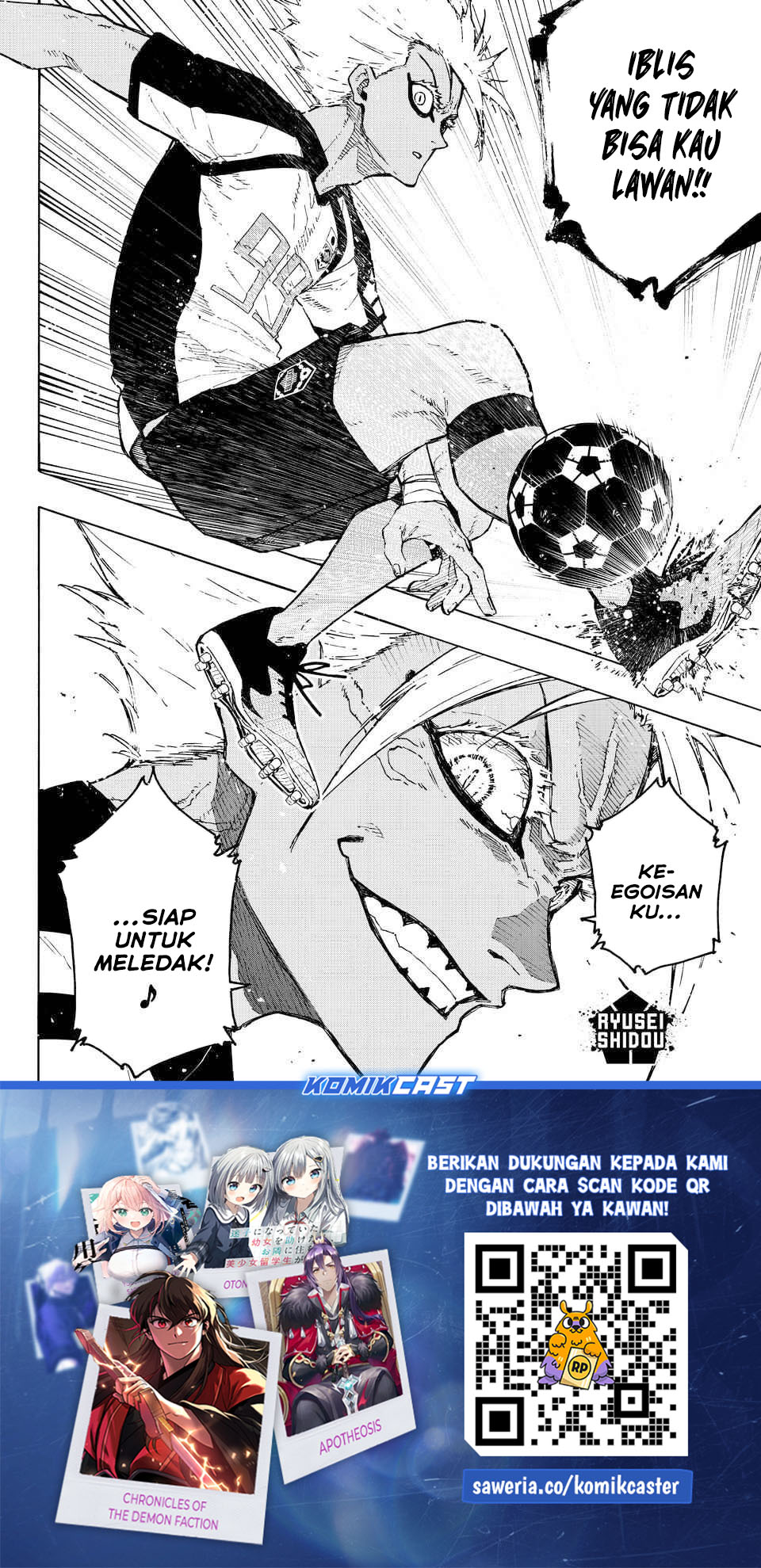 Baca Blue Lock - Chapter 341 halaman 20