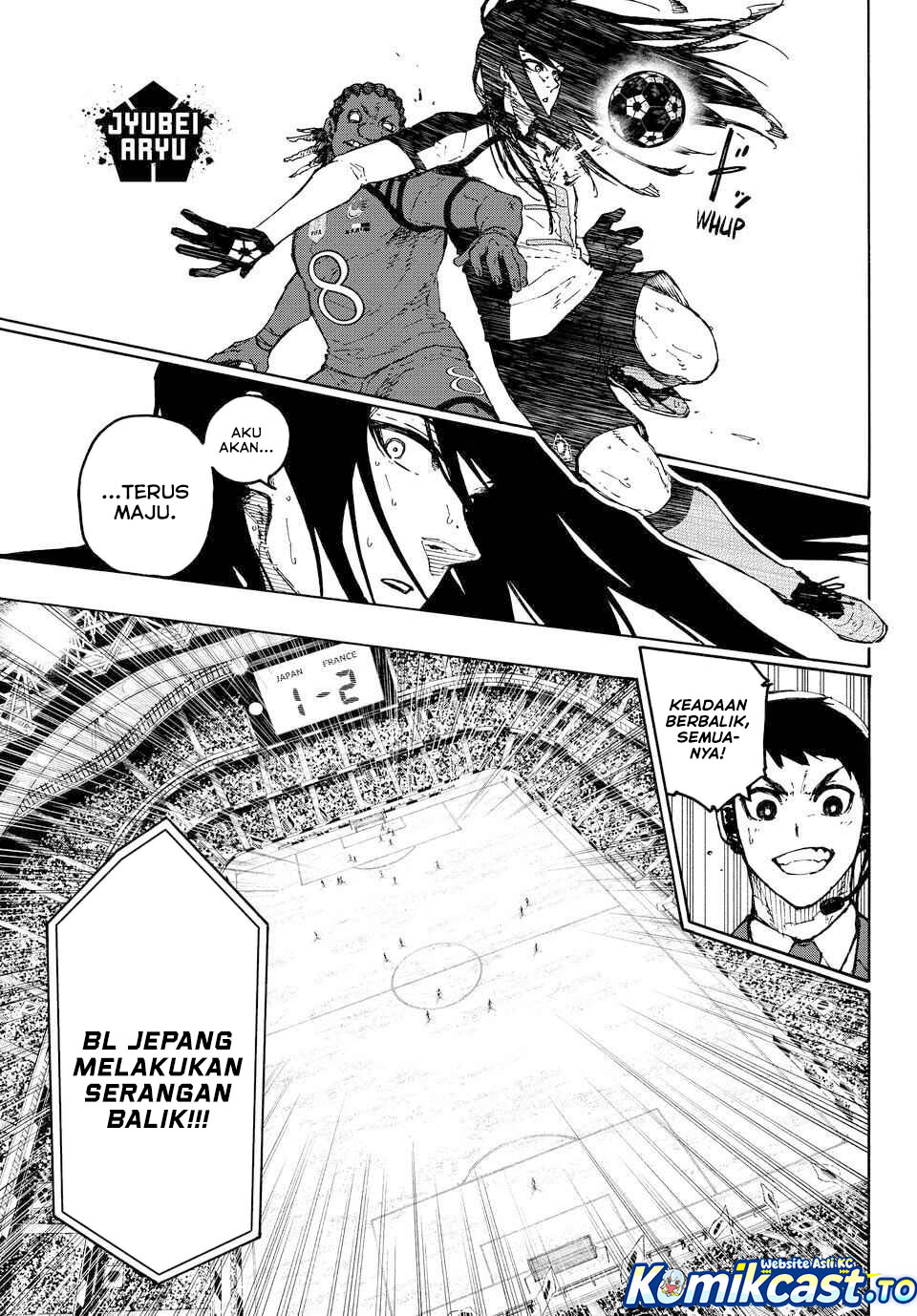 Baca Blue Lock - Chapter 341 halaman 6