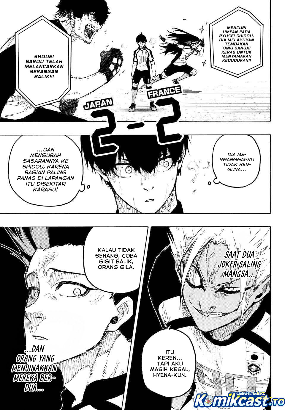 Baca Blue Lock - Chapter 342 halaman 14