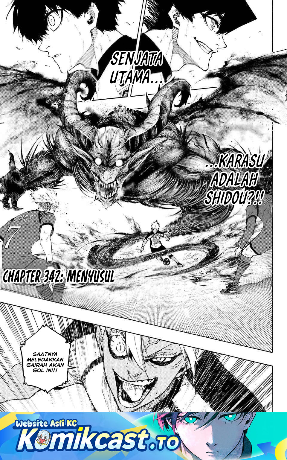 Baca Blue Lock - Chapter 342 halaman 2