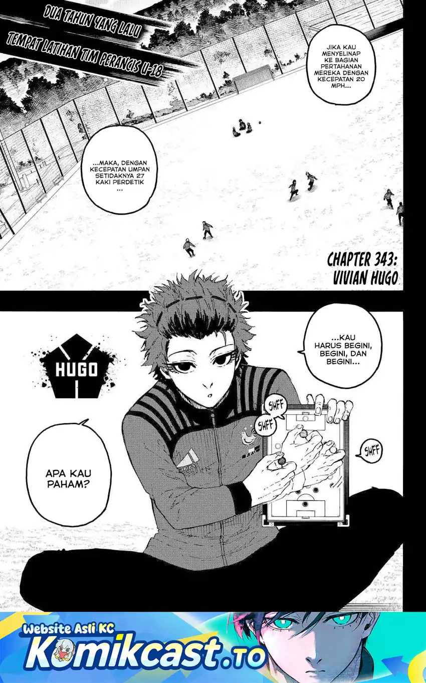 Baca Blue Lock - Chapter 343 halaman 2