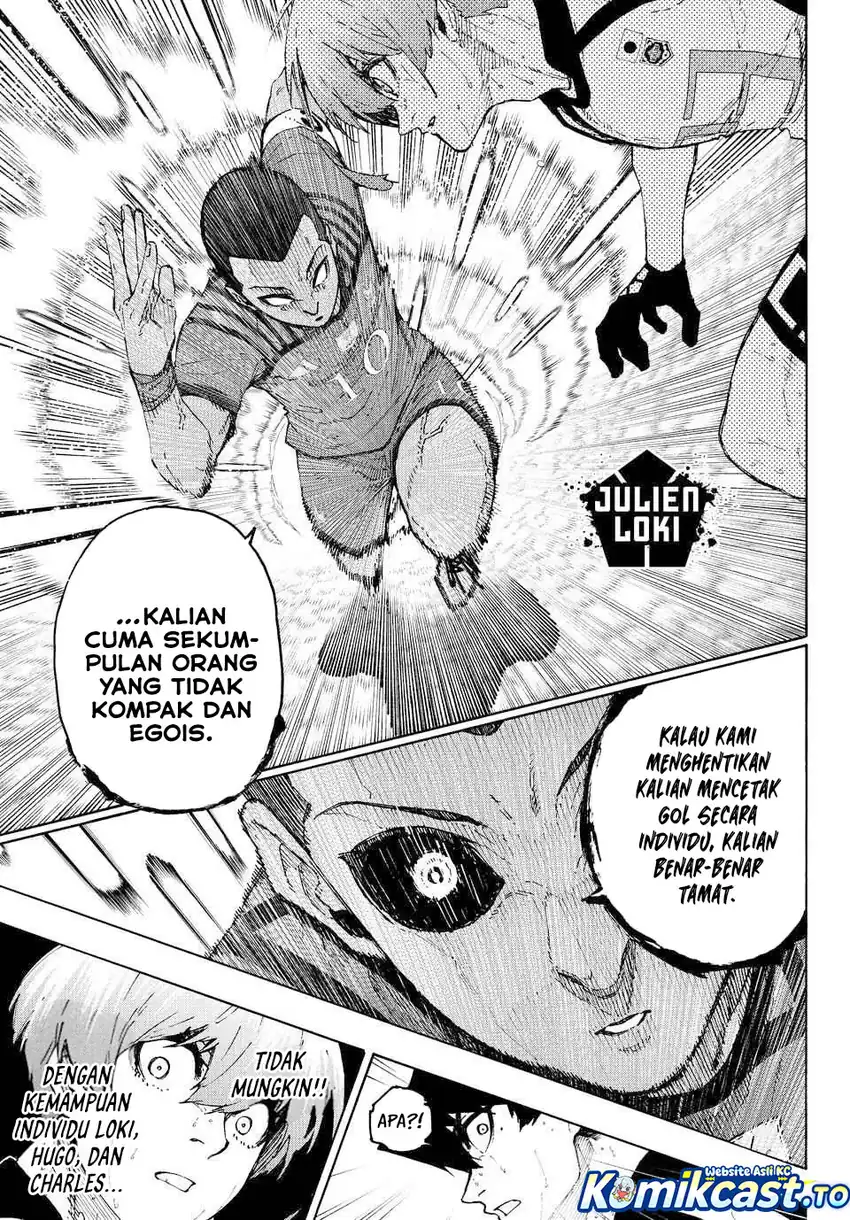 Baca Blue Lock - Chapter 345 halaman 18