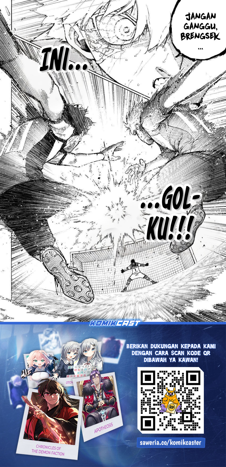 Baca Blue Lock - Chapter 346 halaman 16