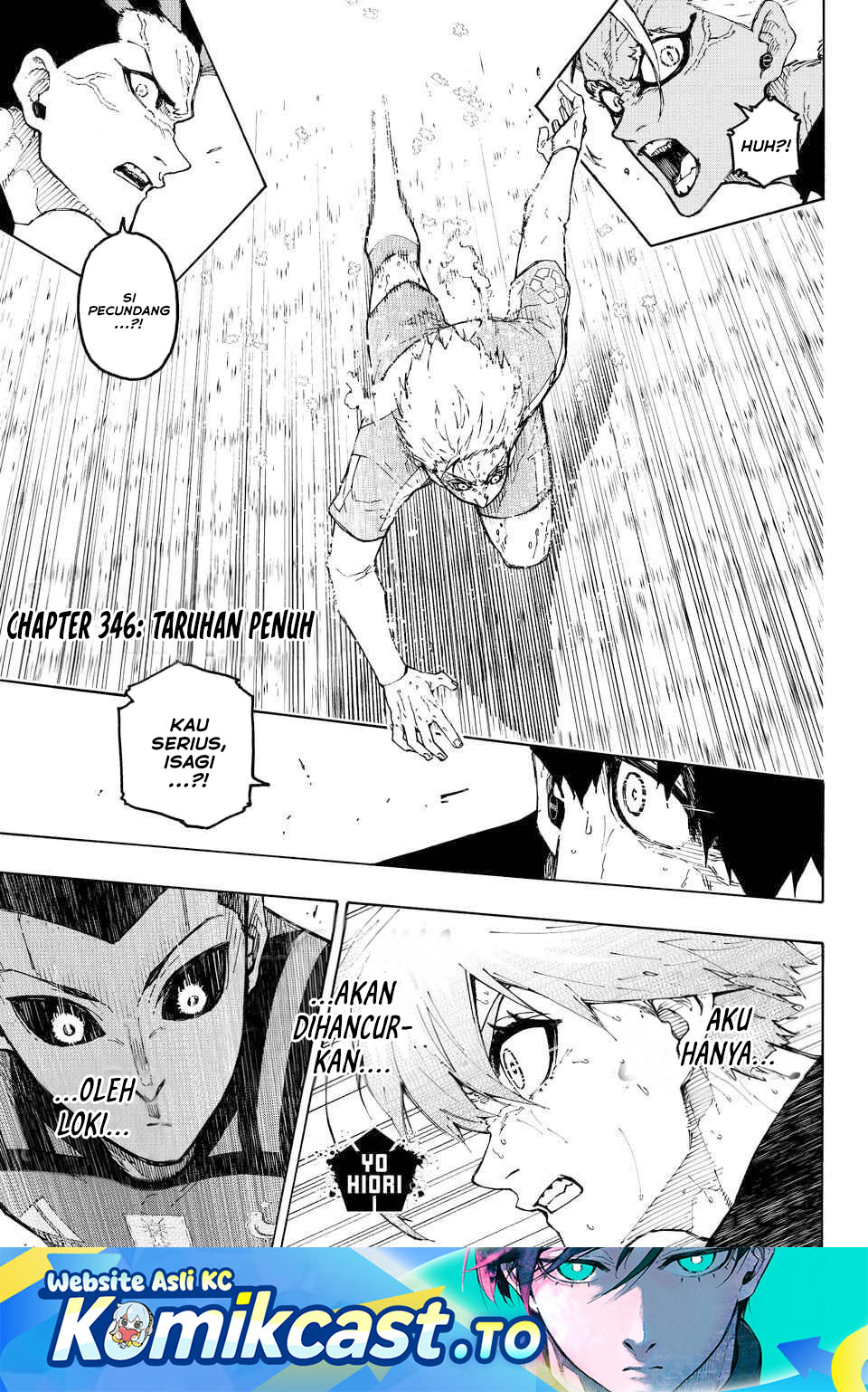 Baca Blue Lock - Chapter 346 halaman 2