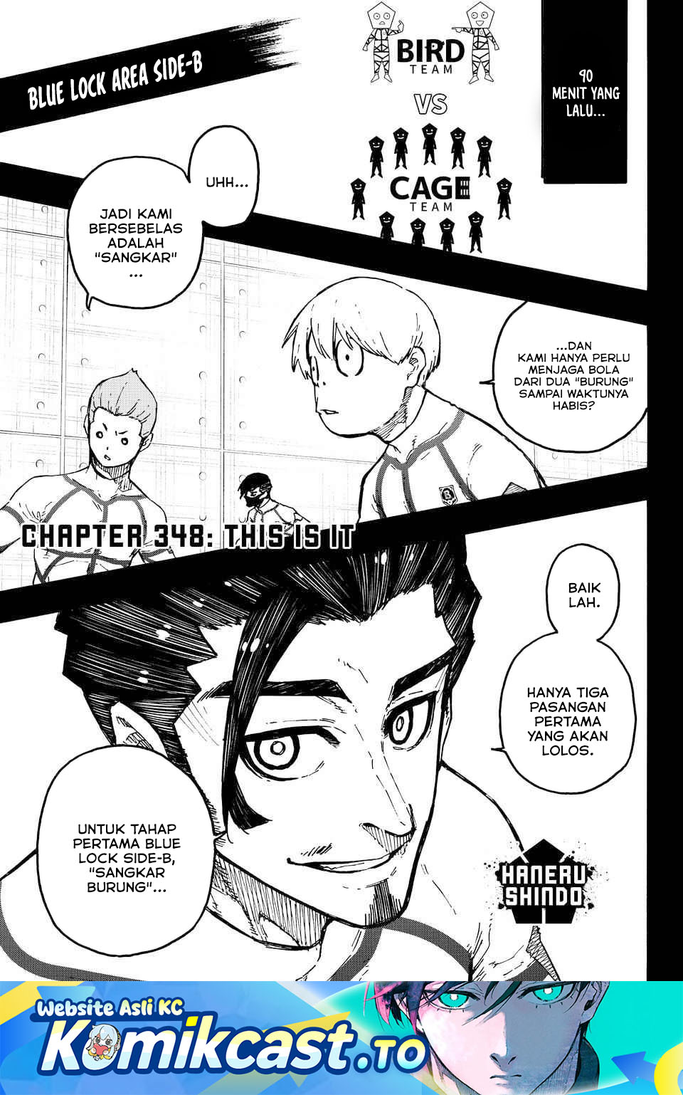 Baca Blue Lock - Chapter 348 halaman 2