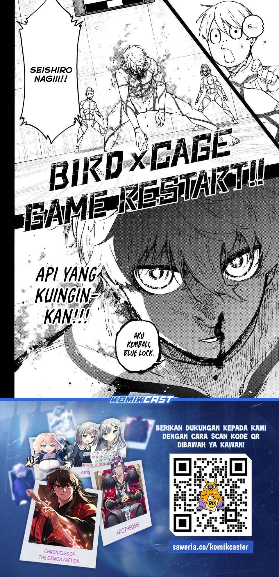 Baca Blue Lock - Chapter 348 halaman 20