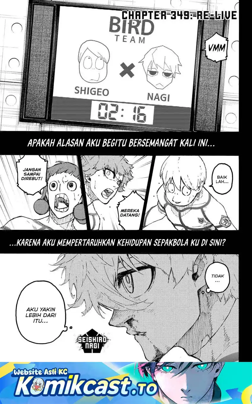 Baca Blue Lock - Chapter 349 halaman 2