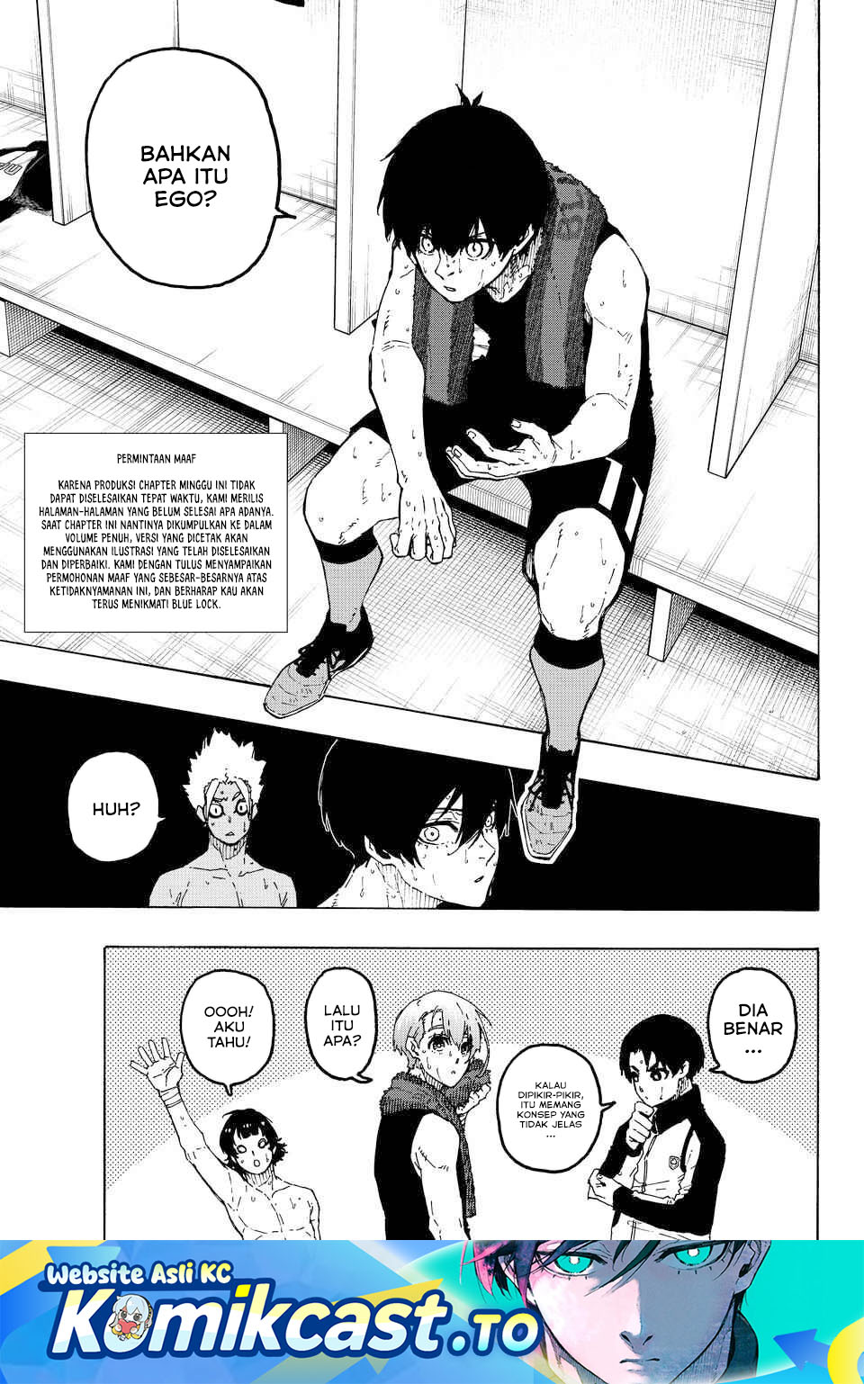 Baca Blue Lock - Chapter 350 halaman 3