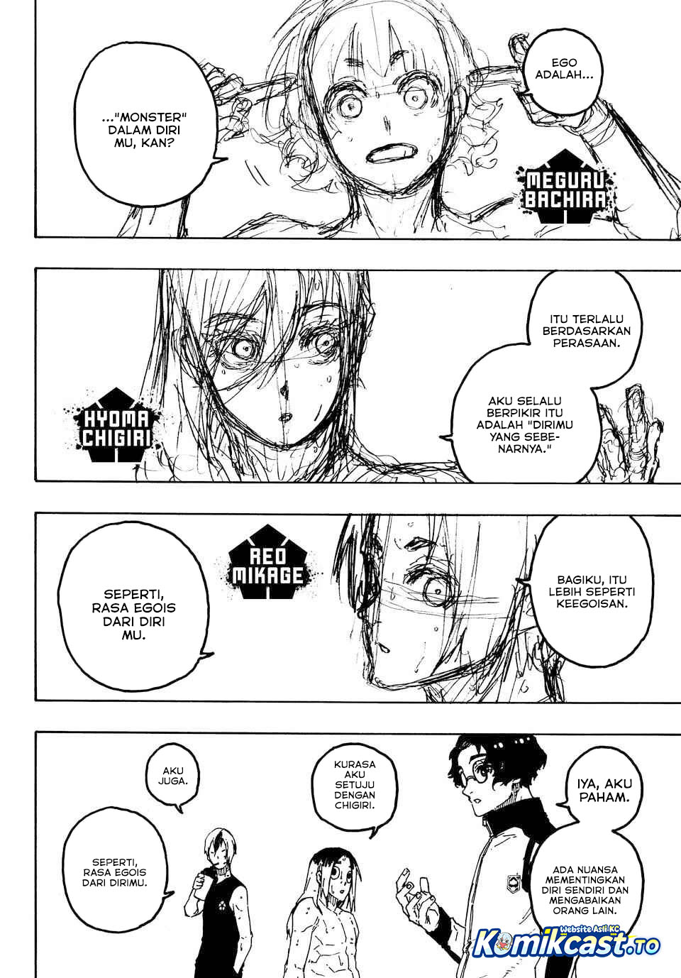 Baca Blue Lock - Chapter 350 halaman 4