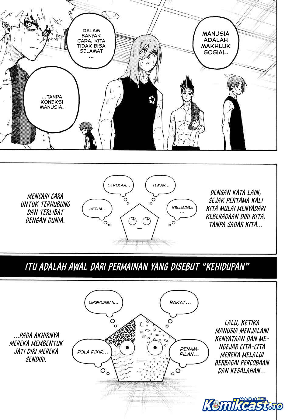 Baca Blue Lock - Chapter 350 halaman 7