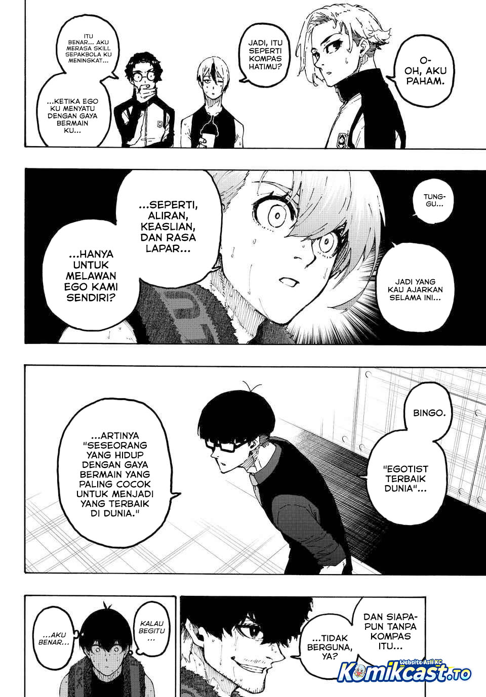 Baca Blue Lock - Chapter 350 halaman 9