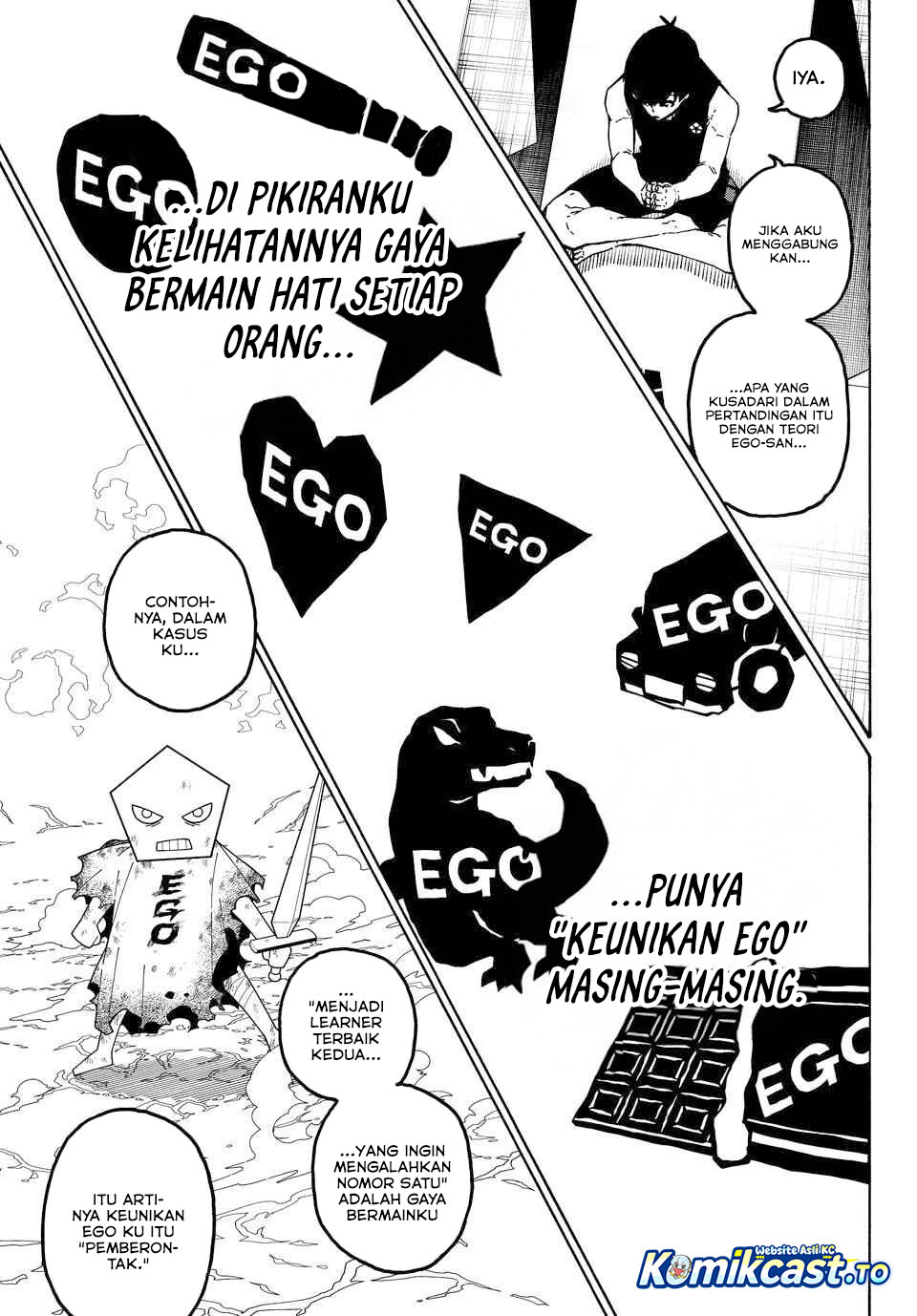 Baca Blue Lock - Chapter 351 halaman 16